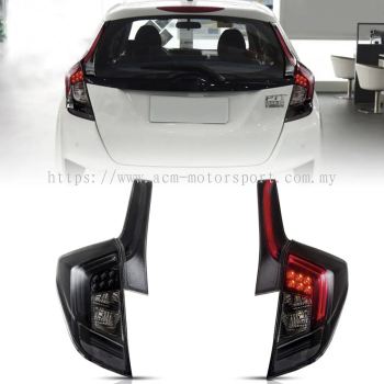 Jazz/Fit `15-`20 Hybrid RS Style Rear Lamp Crystal LED Smoke