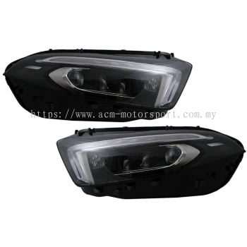 Mercedes Benz W177 V177 (2018-2022) Full LED Head Lamp Conversion from Xenon to LED
