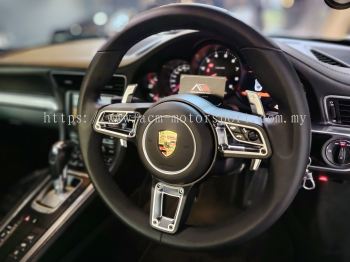 PORSCHE 991 STEERING WHEEL LEATHER
