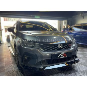 Honda city sedan facelift rs v2 front lip