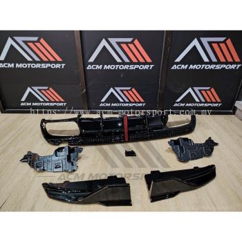 Mercedes benz w205 rear diffuser
