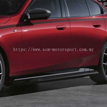 BMW G60 `24 M-TEK PERFORMANCE SIDE SPLITTER GLOSS BLACK