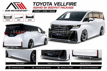 TOYOTA VELLFIRE AGH40 SK BODYKIT