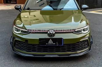 VOLKSWAGEN GOLF MK8 GTI AE FRONT LIP (DRY CARBON)
