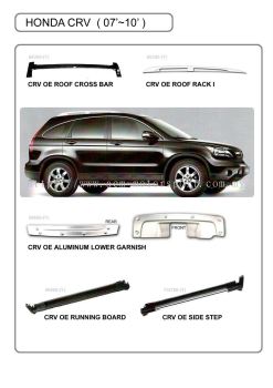 Honda Crv 07 Side step and accessories 