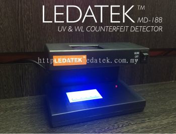LEDATEK MD-188 COUNTERFEIT DETECTOR