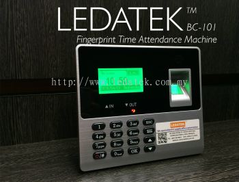 LEDATEK BC-101 Fingerprint Time Attendance Machine
