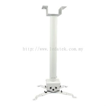 LEDATEK PB-100 Projector Bracket / Hanger (1 Meter, White)