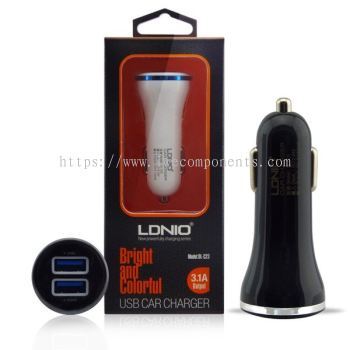 Ldnio DL-C23 Dual USB Car Charger 3.1A