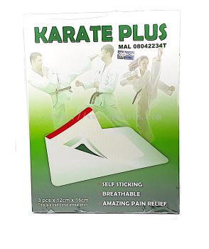 KARATE PLUS 3 PCS X 12cm X 16CM