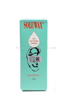 SOLUWAX EAR DROP 10ML