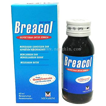 BREACOL COUGH SYRUP (ADULT) 60ML