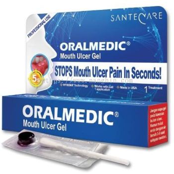 ORALMEDIC Mouth Ulcer Gel (Stops Mouth Ulcer Pain In Seconds!!!)