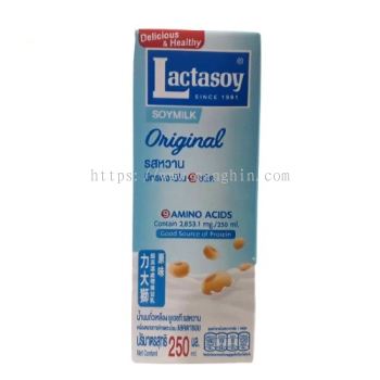 LACTASOY SOYMILK ORIGINAL 250ML