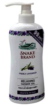 SNAKE BRAND RELAXING SHOWER GEL (FRENCH LAVENDER)