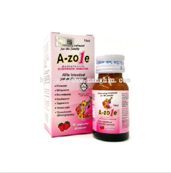 A-ZOLE ANTHELMINTIC SUSPENSION(STRAWBERRY) 10ML