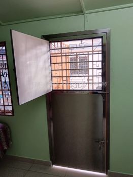 304 Stainless Steel Kitchen Back Door