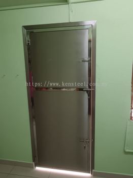 304 Stainless Steel Kitchen Back Door