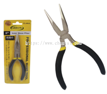 Long Nose Plier (Black Handle)