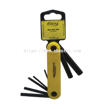 7 Pcs Fold Hex Wrench Set