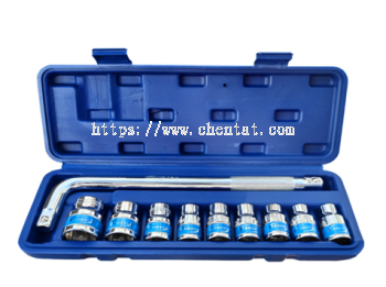 Box Socket Set 8mm - 24mm - 9 Pcs