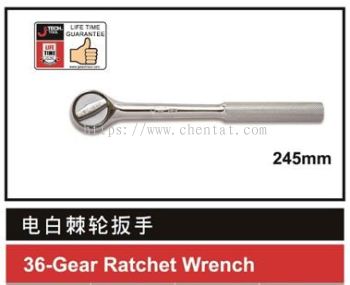 36-Gear Ratchet Wrench