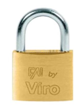 Rectangular Brass Padlock