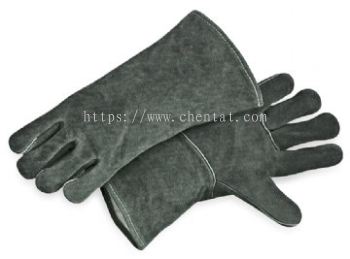 Full Leather Welding Gloves - FLG-35 /FLR-35