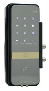 YDR 323 – Digital Door Lock with PIN Code, RF Card Key & Remote Control (Optional) (Vertical Rim Lock for Wooden Doors)