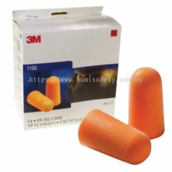 3M 1100 DISPOSABLE EARPLUG