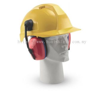 Helmet Slotted Earmuff