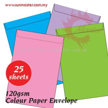 6" x 9" Color Envelopes