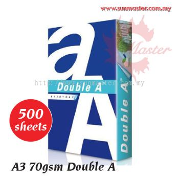 A3 70gsm Double  A