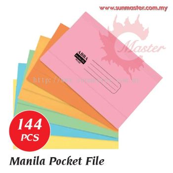 Manila Pocket File (144s)