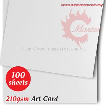 A4 210gsm Art Card (100s)