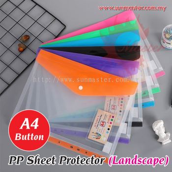 A4 11 Hole PP Sheet Protector (Landscape)