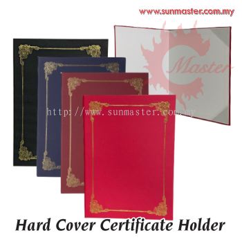 Hard Cover Certificate Holder (1s)