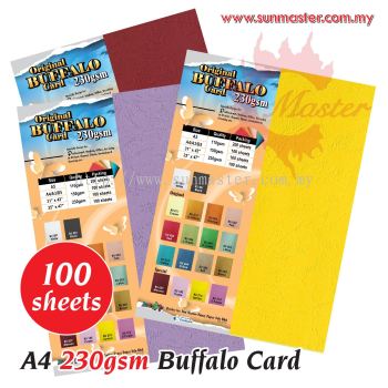 A4 Buffalo Card - Special Color (100s)