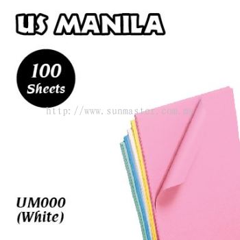 20"x25" US Manila - White