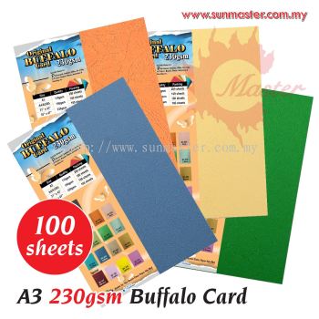 A3 Buffalo Card - Standard Color (100s)