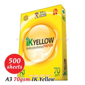 A3 70gsm IK Yellow