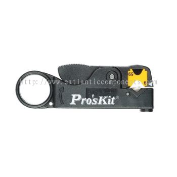 Prokits 6PK-332 Rotary Coaxial Cable Stripper (RG-58/59/62/3C2V/4C/5C)