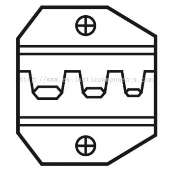 Prokits 1PK-3003D2  Die Set For Non-insulated Open Barrel Connectors, Commercial Type