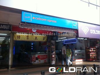 Single Color LED Signbrond Sample in Johor