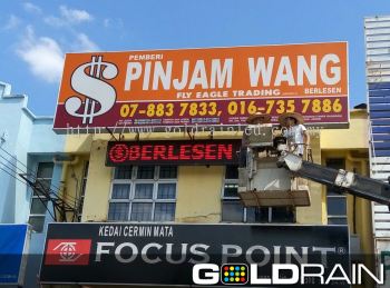 LED Display Signbrond Sample In Johor Area