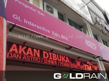 LED Display Signbrond Sample In Johor Area