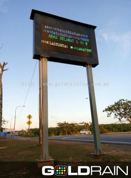 Outdoor Full Color LED SignboardIn Johor Bahru