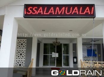 LED Display Signbrond Sample In Johor Area