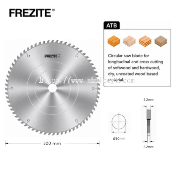 Frezite 12" X 72T X 30H TCT SAW BLADE