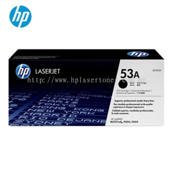 HP 53A ORIGINAL TONERS Black Original LaserJet Toner Cartridge Q7553A HP53A 